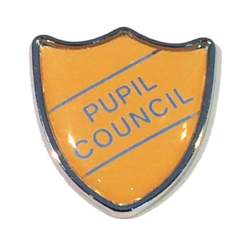 PUPIL COUNCIL shield badge